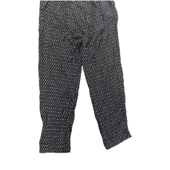 FatFace Women Jumpsuit Sz 10 Black Brown Pockets Floral Cropped Spaghetti Strap - Picture 6 of 16